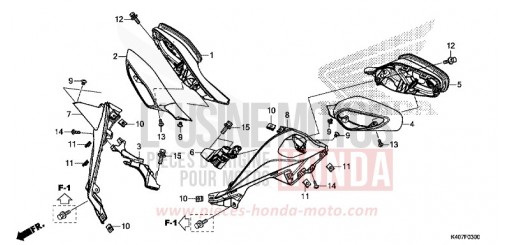 MIRROR (NSS125DF/ADF/ADH) NSS125ADH de 2017